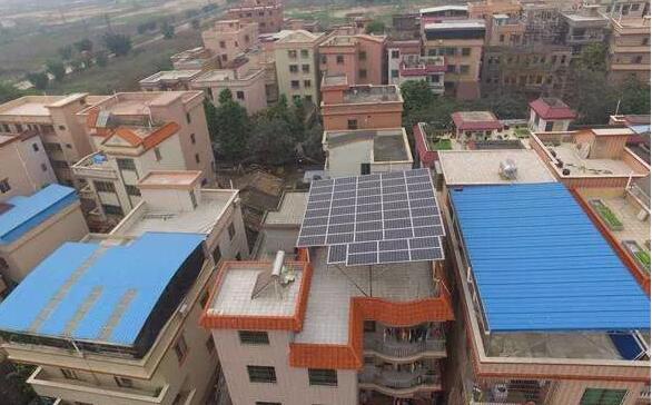 屋頂光伏發電安裝圖片