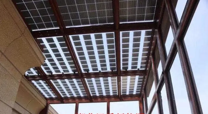 太陽能發(fā)電棚